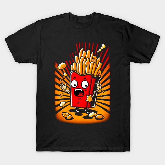 French fries party T-Shirt by Greeck